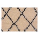 Moroccan- Bone- Genuine- Woolen -Rug