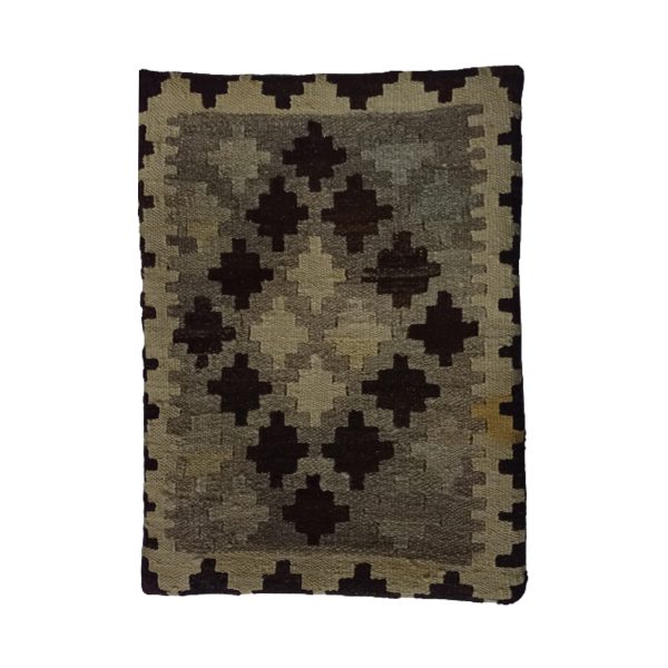 Kilim- Taupe- Cushion -Cover