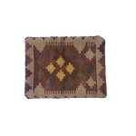 Kilim- Handwoven -Cement- Cushion- Cover