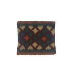 Kilim- Handwoven- Cocoa- Brown -Cushion- Cover