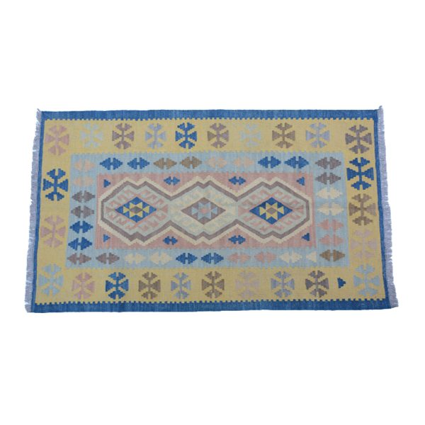 modern-dusk-blue-kilim-rug