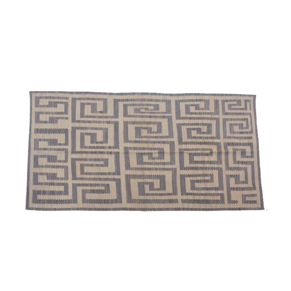 modern-dark-grey-kilim-rug