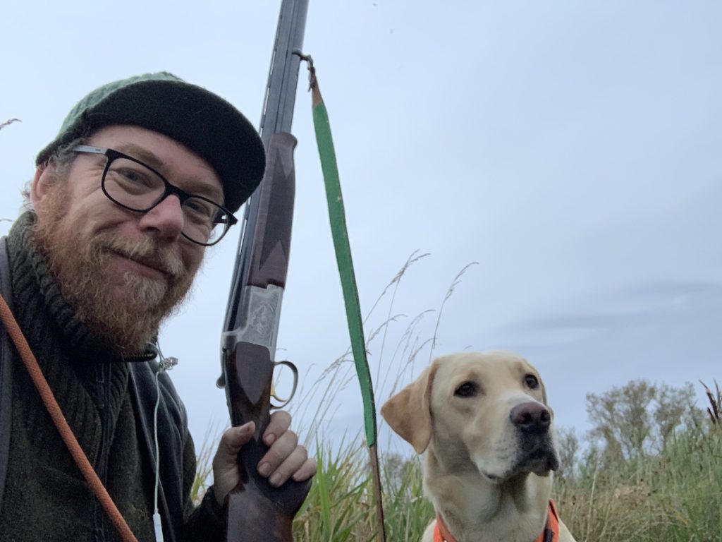 troels_med_hund Jagt med hund
