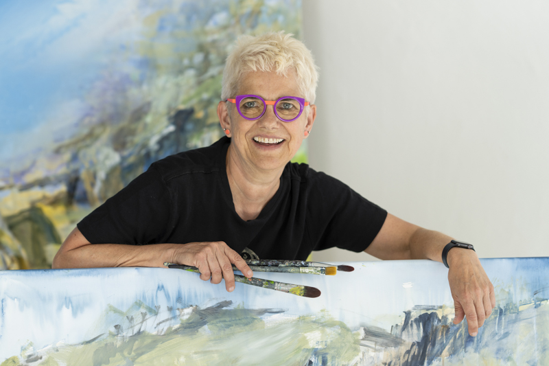 Erhvervsportrætter - portræt af kunstner