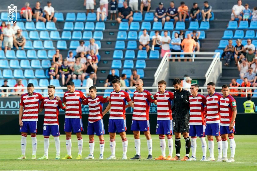 Los futbolistas que comenzaron como titulares en el duelo entre la UD Ibiza y el Granada CF