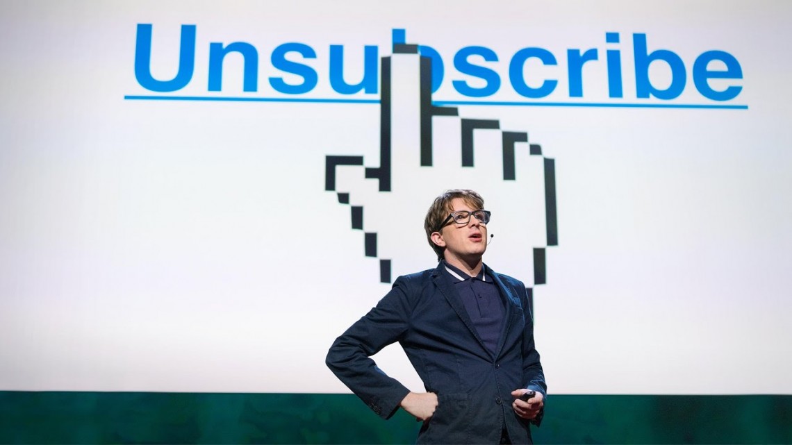 The agony of trying to unsubscribe | James Veitch