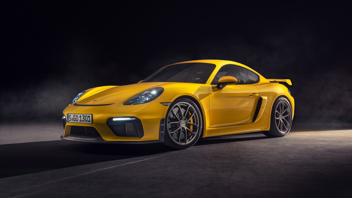 The new Porsche 718 GT4. Perfectly irrational.