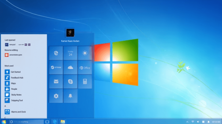 Windows 7 — 2018 Edition (Concept Design)