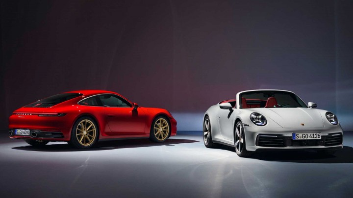 The new 911 Carrera Coupé and 911 Carrera Cabriolet