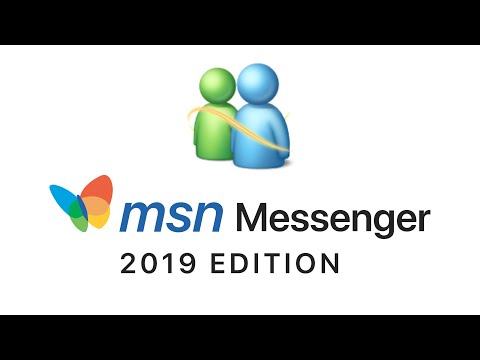 MSN Messenger 2019 Edition (Concept)