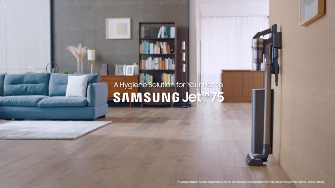 Samsung Jet75 and Clean Station™: A Hygiene Solution for Your Home