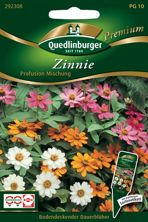 Zinnien-Profusion-Mischung-Gaertnerland-Quedlinburg