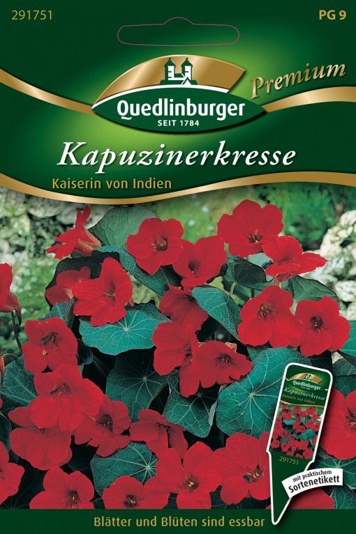 Kapuzinerkresse-Kaiserin-von-Indien-Gaertnerland-Quedlinburg