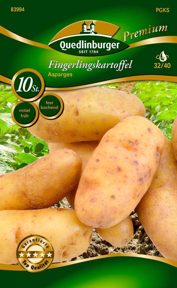 Pflanzkartoffeln "Asparges" (mittelfrüh, festkochend)