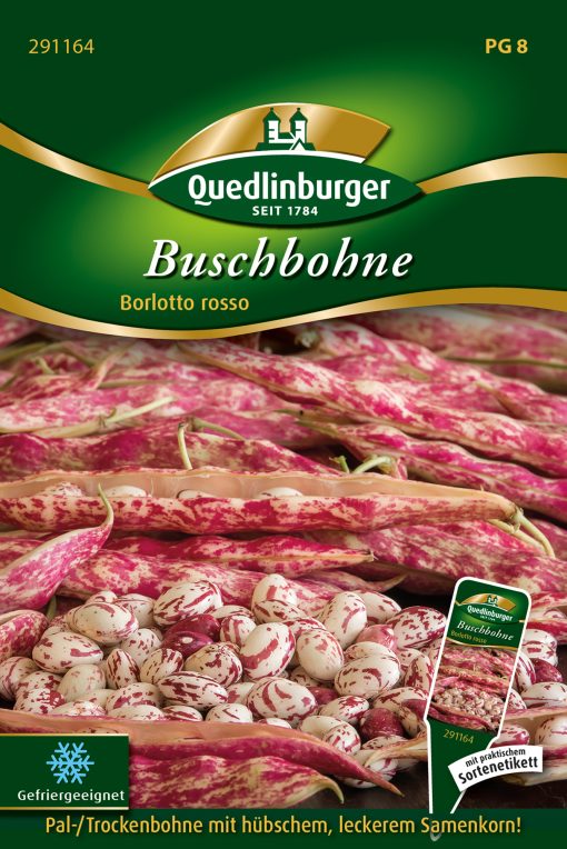 Buschbohne-Borlotto-rosso-Gaertnerland-Quedlinburg