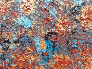 Wandbilder Blautöne - gold - in Galerie Farbenverliebt