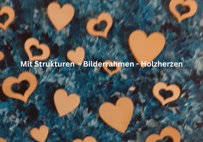 Bilder kaufen - mit Holzherzen