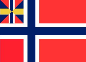 Old Norwegian flag