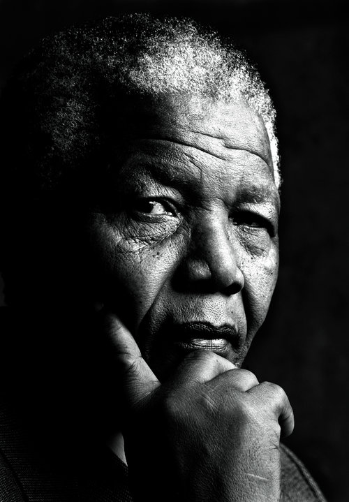 portrait Nelson Mandela