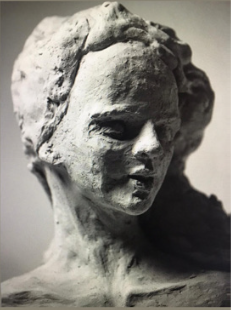 Sculpture of woman