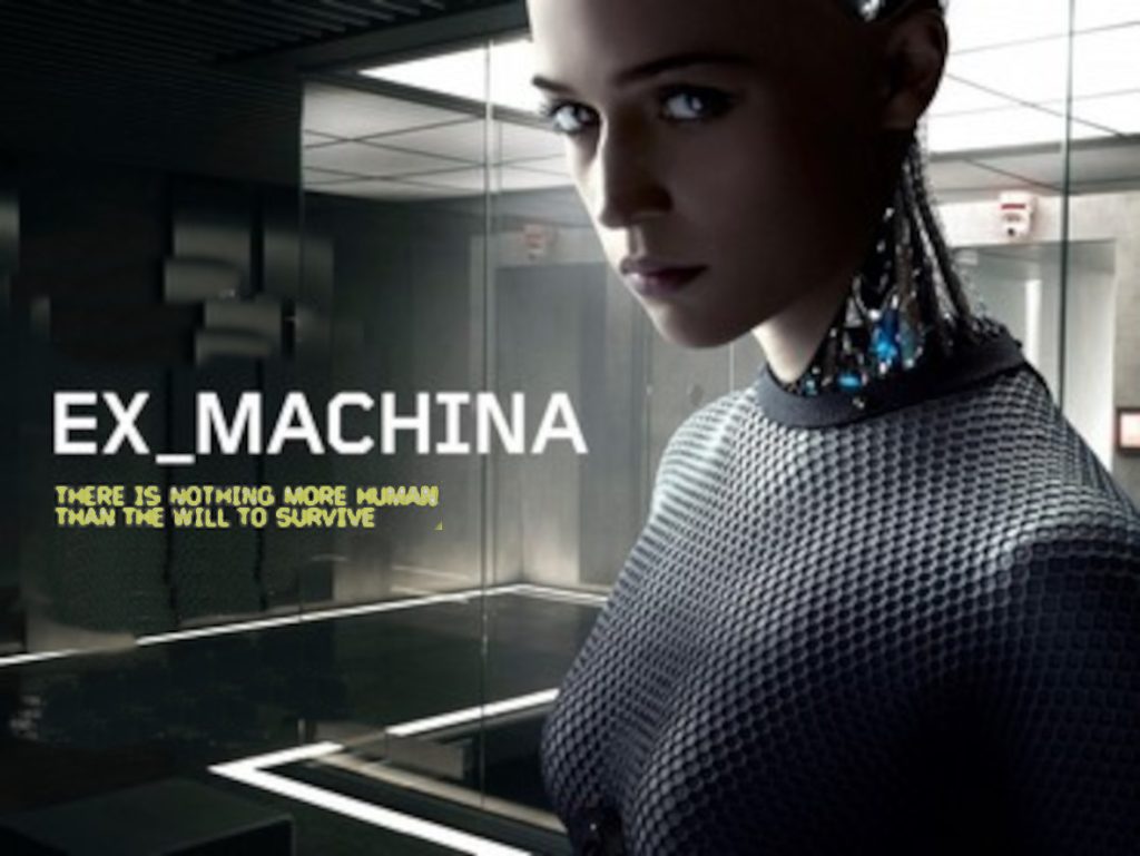 Film poster - female robot