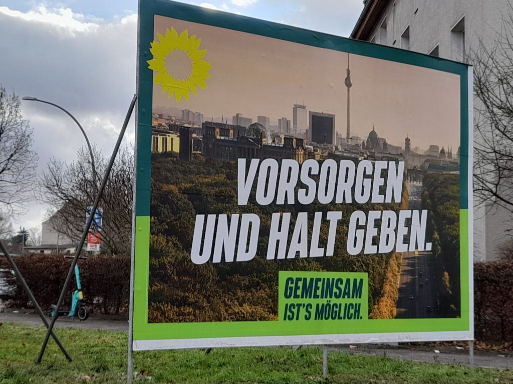 Poster of the green party