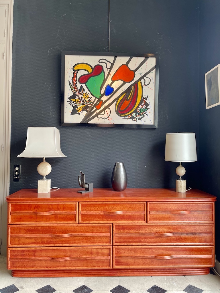Enfilade : Commode de Maugrion 1980 8 Anne_Marie_Paul_Portrait_Galerie_Zola_Tours_Antiquaire