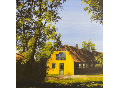 Anchers atelier i Museumshaven på Skagen Museum, af Billedkunstner Gitte Toft, Galleri Skagen - Maleri - Kunst - udstilling