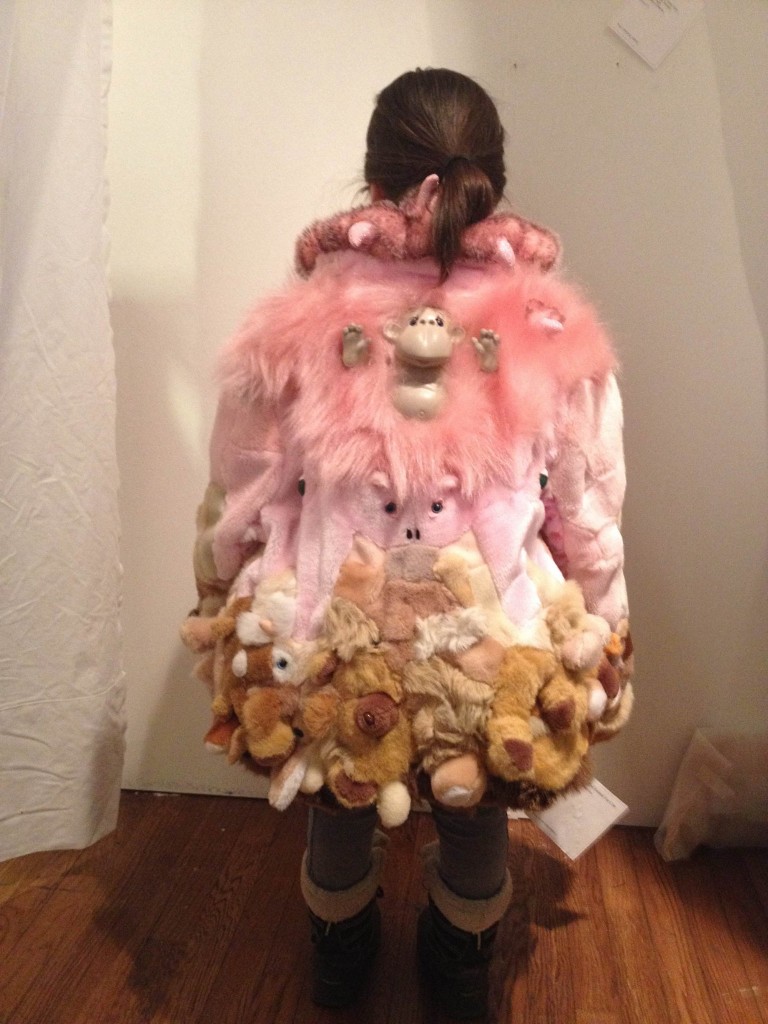Stuffed Animal Fur Coat by Kaarina Haka