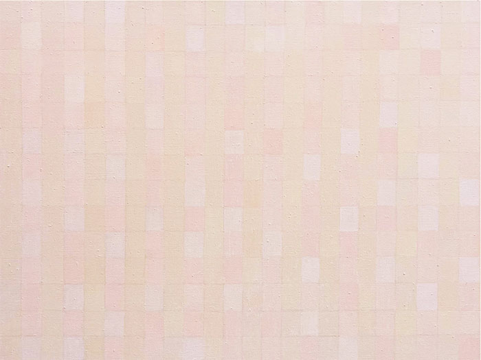 Anna Jaatinen: Wallflower blush, Öljy pellavalle