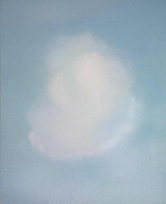 Vesa Hjort, Of Light and Lightness I, akryyli kankaalle, 61 x 50 cm, 2021
