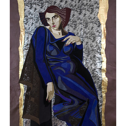 Blue lady