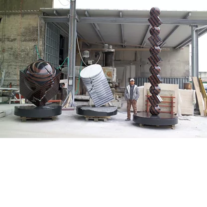 Overzicht in het atelier