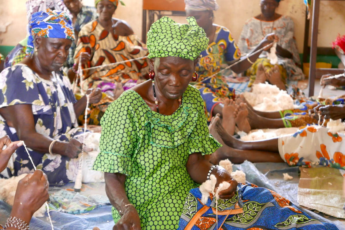 Local Producers Gambia Njau spinners