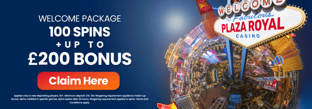 plaza royal casino welcome bonus offer