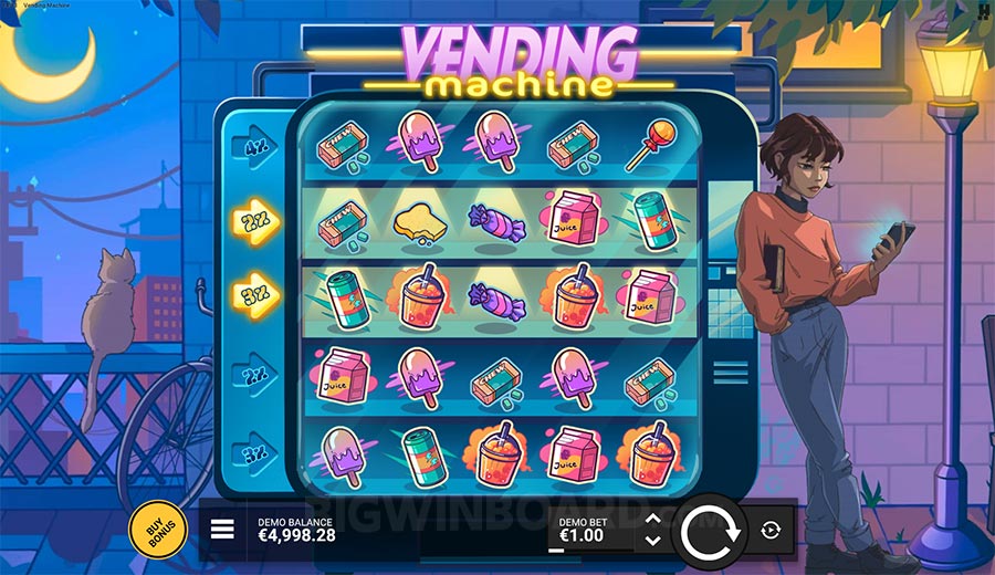 vending machine slot review gameplay