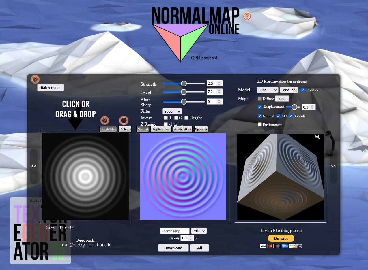 Normal Map Online