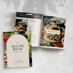 Recipe Book- Letter