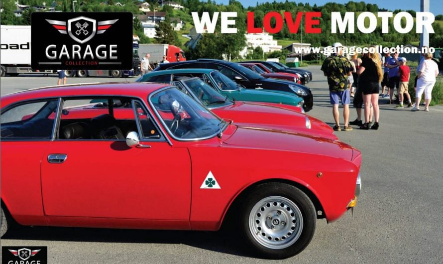 Collection Garage ble med Alfa Romeo avdeling Trøndelag på 110 års luftetur