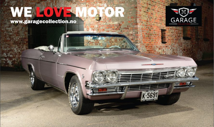 Oii se den fargen! 1965 Chevrolet Impala med fargen Evening Orchid