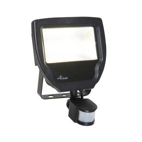 Outside LED security lighting installation in Garforth