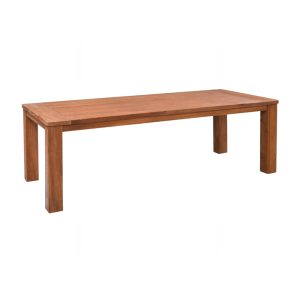 Teak Gartentisch 180x90cm massivem Teakholz - Plattenstärke 3cm