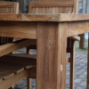 Gartentisch Teak 1.80m bei 0.90m massiv Teakholz Gartentisch 2