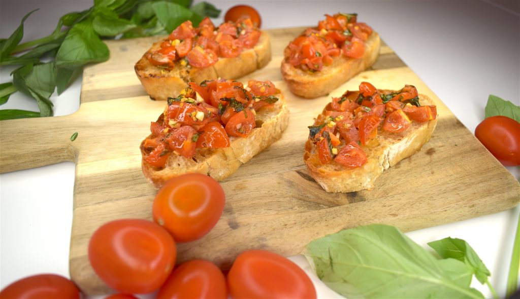 forord rangle Klassifikation Bruschetta med tomat og basilikum – Gastromor