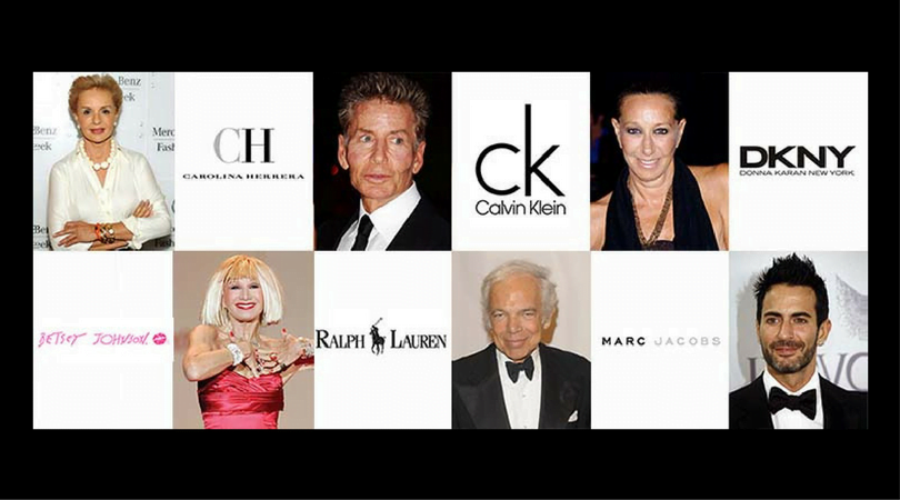 top famous designers personal brands