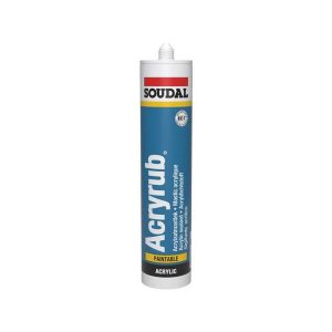 AKRYL 310ML ACRYRUB - HVIT