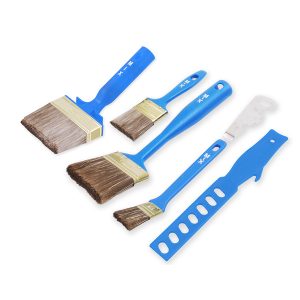 PENSELSETT UTE 6deler 35-50-70-100mm RØREPINNE/ÅPNER GO PAINT QPT
