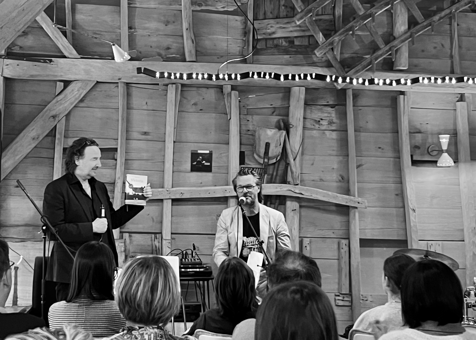 Atelier 1868 toegankelijke cultuur in de schuur van Katrien en Patrick