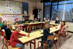 Kerstfeestje 3A en 3B december 2023