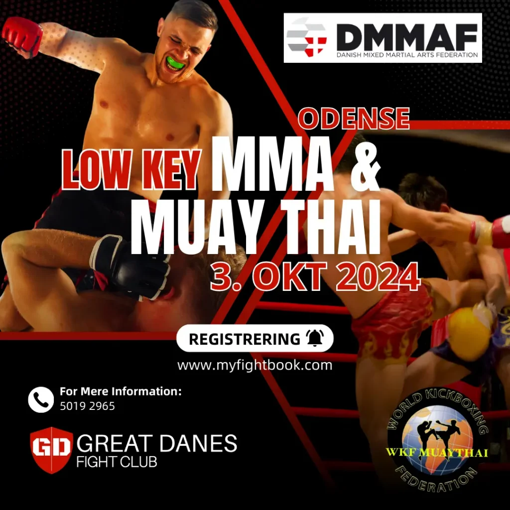 MMA og Muay Thai Stævne Plakat